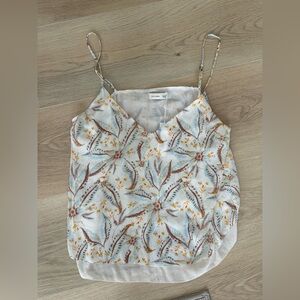 Floral Print Spaghetti Strap Top